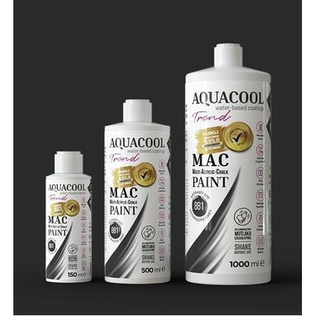 Aquacool Trend MAC Boya 500 ml - 881 Antrasit Gri