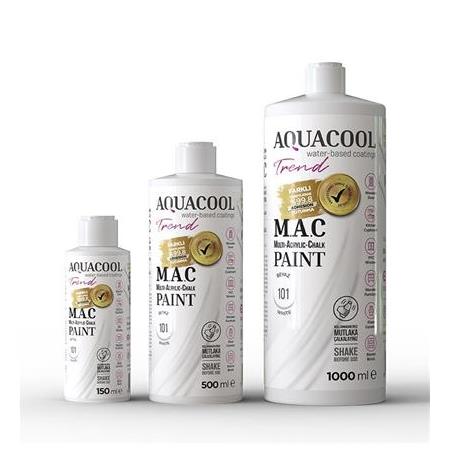 Aquacool Trend MAC Boya 500 ml - 101 Beyaz